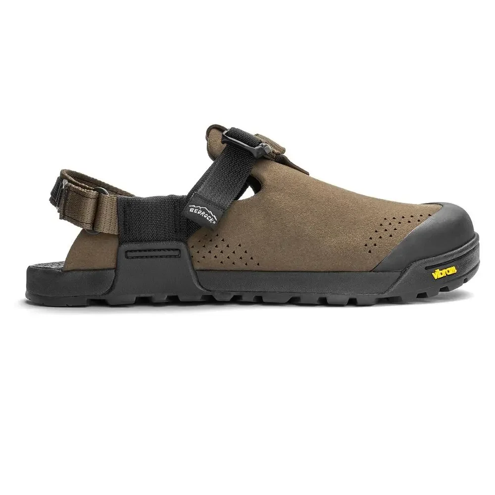Bedrock Mountain Clogs Synthetic Suede Pinecone Brown Men’s 14 Women’s 15